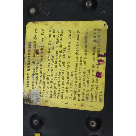 VINTAGE AHM THUNDER LINE POWER PACK HO SCALE MODEL RAILROAD MODEL 70203 - Picture 10 of 10